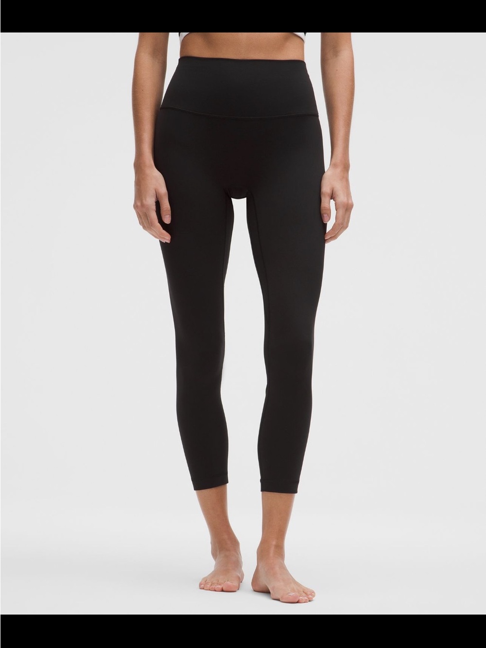 lululemon athletica Black High-Rise 25” align leggings